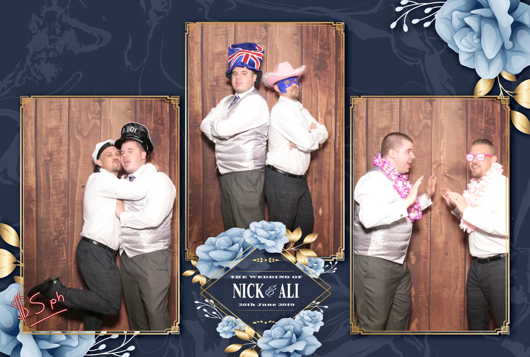 Nick & Ali's Wedding | View more photos from the event at gallery.myphotoboothexperience.co.uk/u/MyPhotoBoothExperienceLtd/Nick-Alis-Wedding